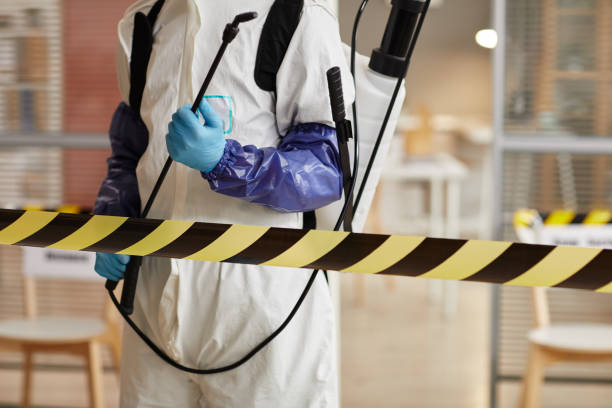 Professional Drug Lab Cleanup technician working in Greenlawn, NY
